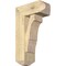 Ekena Millwork Balboa Craftsman Rough Sawn Bracket w/ Offset Brace, Douglas Fir, 8"W x 18"D x 30"H BKT0806X18X30BOA04RDF - alternate 1
